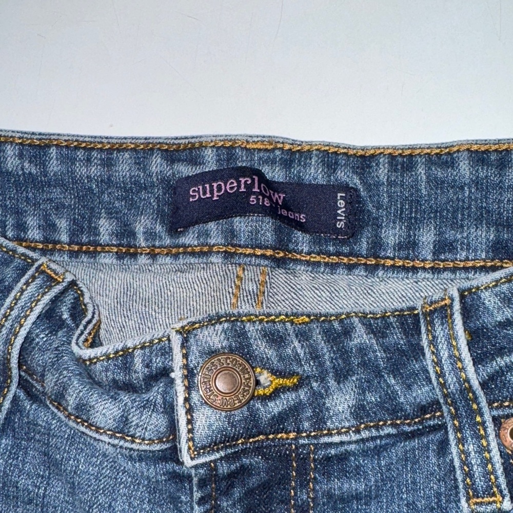Levi’s Superlow 518 blue jeans‎ - Picture 2 of 8